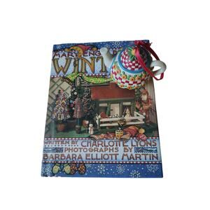 Mary Engelbreit Winter Book w/ Teapot Christmas Ornament Holiday Gift Set
